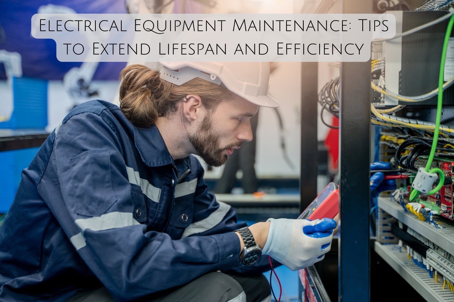 Electrical Equipment Maintenance: Tips to Extend Lifespan and Efficiency