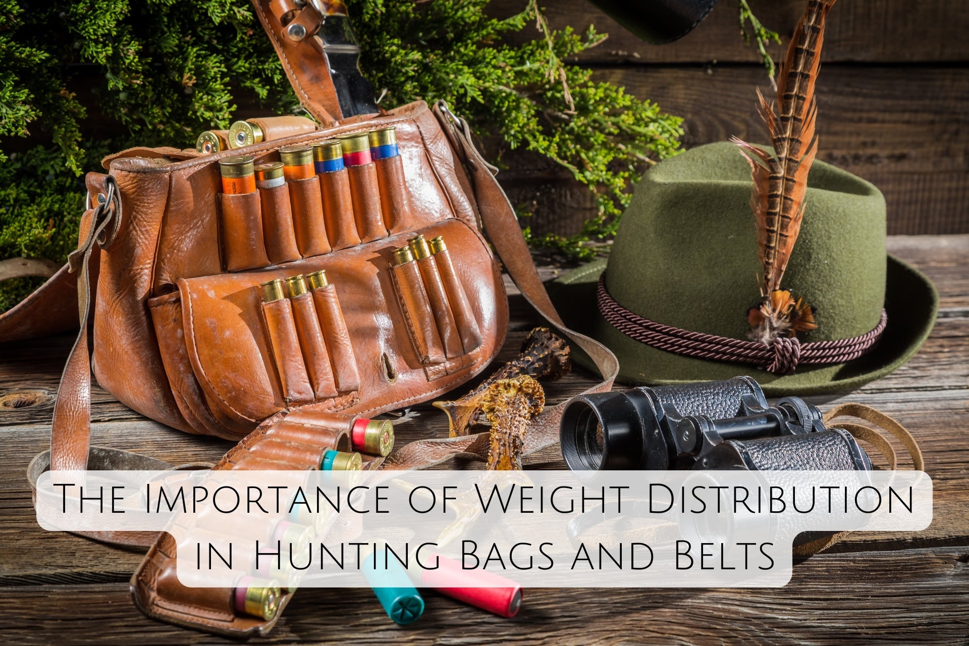 The Importance of Weight Distribution in Hunting Bags and Belts