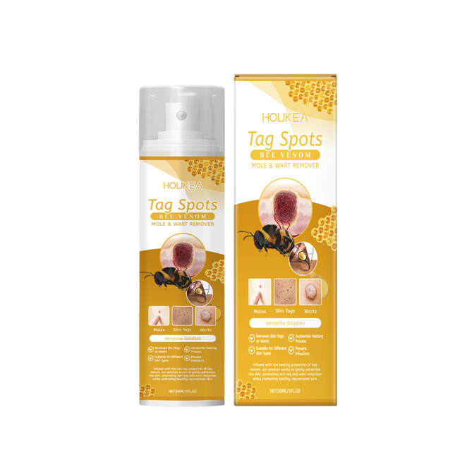 Houkea Bee Venom Skin Care Spray Cleansing Body Smooth Skin Gentle Formula Skin Care Spray