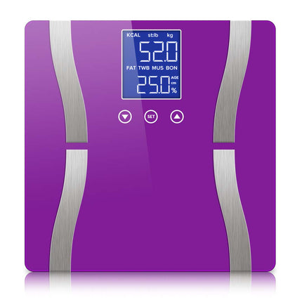 Digital Body Fat Scale Purple