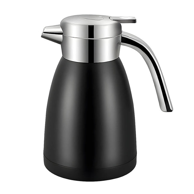 1.8L Stainless Steel Water Bottle Black
