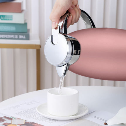 Soga 2.3L Rose Color 3-Layer Vacuum Insulated Stainless Steel Flask Ideal for Home and office Office