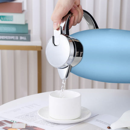 Soga 1.8L Blue Color 3-Layer Vacuum Insulated Stainless Steel Flask Ideal for Home and Office