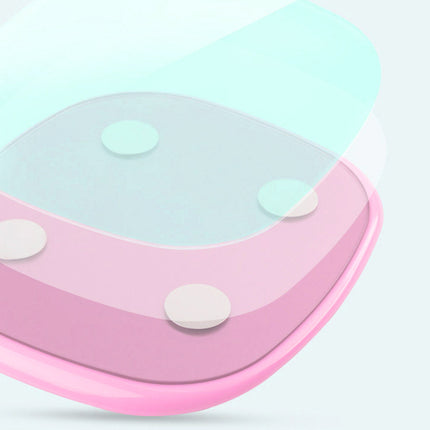 180kg Digital Fitness Electronic Scales Pink