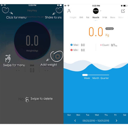 Wireless Bluetooth Digital Body Fat Scale Fish