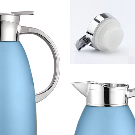 Soga 1.8L Blue Color 3-Layer Vacuum Insulated Stainless Steel Flask Ideal for Home and Office