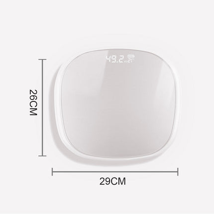 180kg Digital Fitness Electronic Scales White