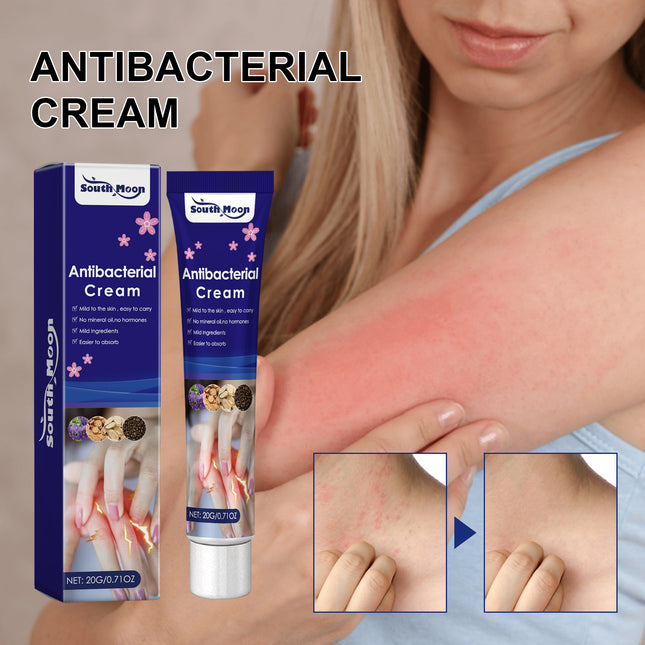 South Moon Antibacterial Cream, Dry Skin Itching Redness Relief Moisture Care Cream
