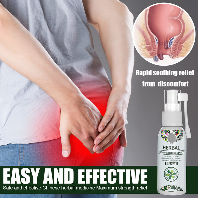 Herbal Care Spray Gently Pampers And Nourishes The Body Soothing Perianal Body Care Spray
