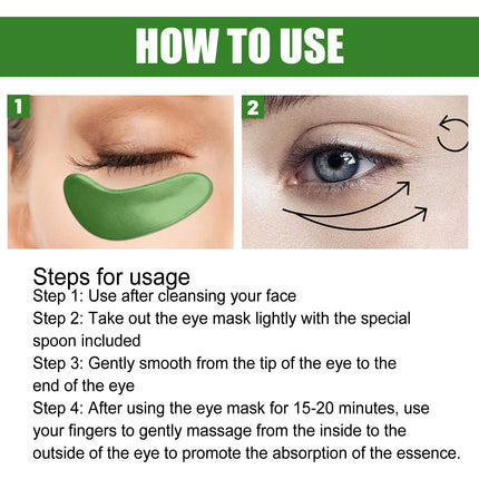 Seaweed Firming Eye Mask, Gentle Moisturizing, Nourishing And Caring Eye Mask For Daily Eye Care