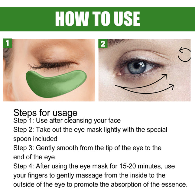 Seaweed Firming Eye Mask, Gentle Moisturizing, Nourishing And Caring Eye Mask For Daily Eye Care
