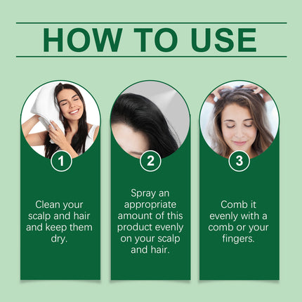 Hoegoa Rosemary Hair Care Spray, For Scalp Pores For Men And Women Moisturizing Hair Care Nutrient Solution