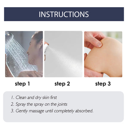 Bee Venom Joint Spray, Relieves Hands Legs Bones Knees Lumbar Vertebra Sedentary Joint Pain Body Care Spray
