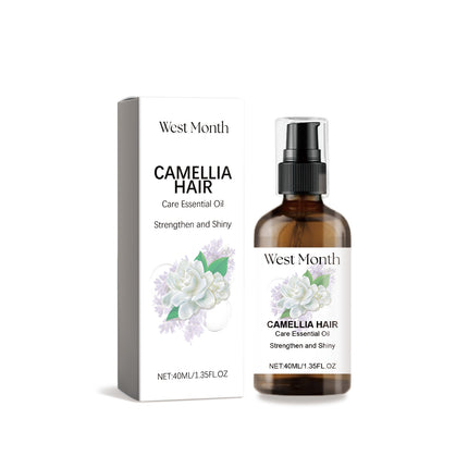 West&Month Camellia Hair Care Essential Oil Nourishes Dry Hair And Softens Hair Care Oil