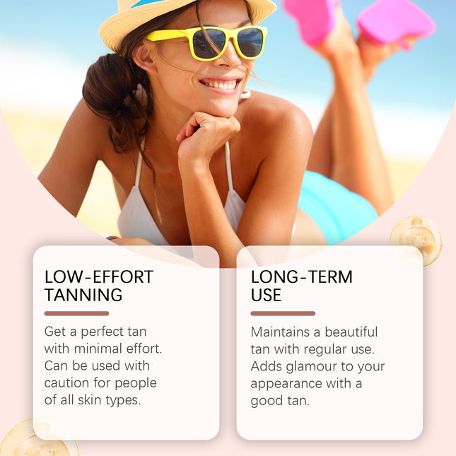 BushAid Natural Tanning Anti-sunburn Drops (for entry) for body treatment