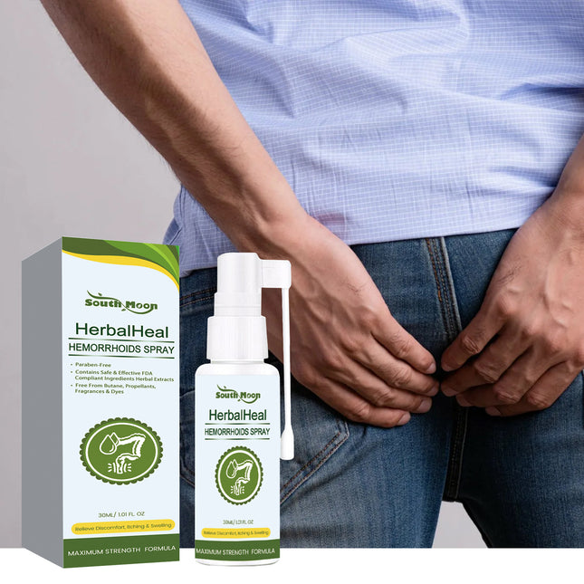 South Moon Herbal Perianal Spray Gentle Relief Perianal Skin Moisturizing And Hydrating Care Spray