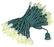 ‎‎‎Novelty Lights 50FT 100 LED C6 LED Christmas String Lights, Outdoor Christmas Tree Commercial Grade LED String Lights, Permanent Christmas Lights Outdoor Tree Decorations Outdoor (Warm White)