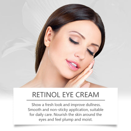 Jaysuing Retinol Eye Cream, Tightens Eye Skin And Lightens Fine Lines Moisturizing And Hydrating Eye Cream