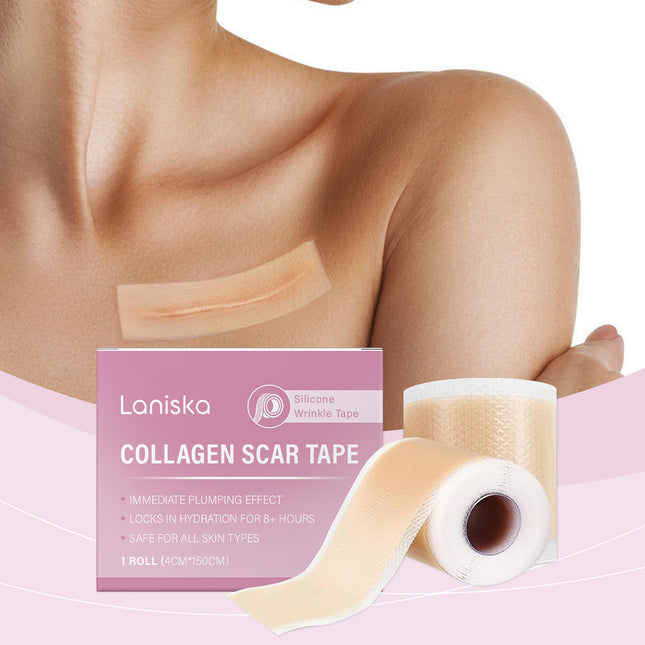 LANISKA Facial Gel Patch Transparent Imperfection Covering Gentle Care for Dry Lines Easy-to-Use Sheet