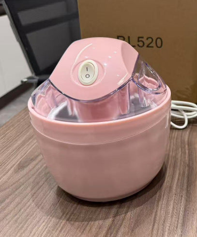 Factory Direct Sale Euro and US Standard In-Stock Ice Cream Maker, Small Household Mini Ice Cream Machine for Home Use