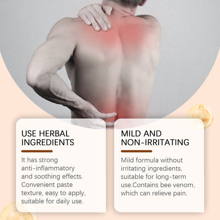 Ximonth Joint Care Cream Mild Herbal Formula For A Comfortable External Massage Cream For Neck And Back