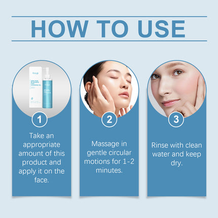 Hoygi Cleansing Oil, Deep Gentle Makeup Remover Soothes Face, Eyes And Lips With Clear And Non-Tight Makeup Remover Oil