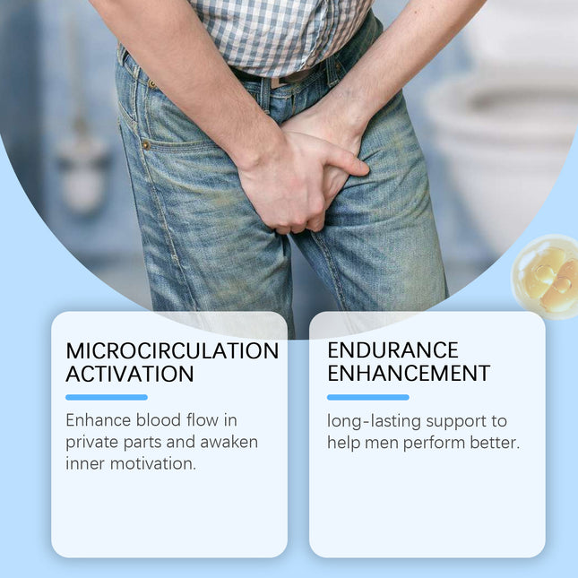 North Moon Men's Treatment Gel, Gentle Moisturizing Herbal Treatment Gel For Men's Topical Massage