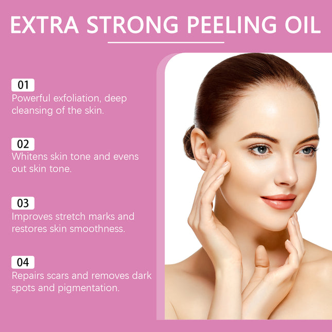 OUHOE Exfoliating Yellow Skin Oil Body Skin Moisturizing, Brightening, Firming And Hydrating Massage Beauty Care Oil
