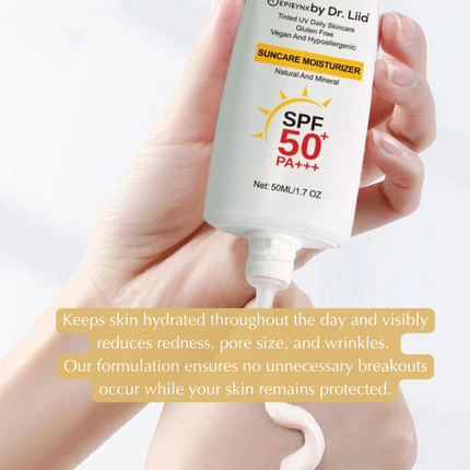 SPF 50 Mineral Moisturizer – Hydrating, Vegan & Sensitive-Skin