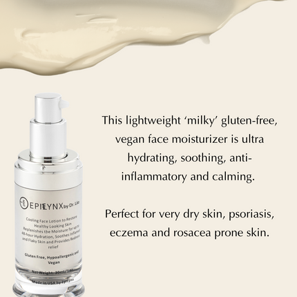 Lightweight Face Moisturizer for Sensitive & Dry Skin – Calming &