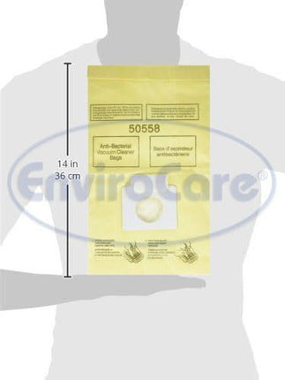 Envirocare Vacuum Bags Made To Fit Kenmore Canister Type C Or Q 50555, 50558, 50557 And Panasonic Type C5 Vacuums 12 Pack