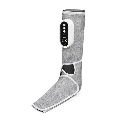 Heated Leg Massager with Multi-Level Adjustment, Simulated Air Pressure Massage, Rechargeable Beauty Leg Device, Kneading Full Wrap Foot Therapy Machine