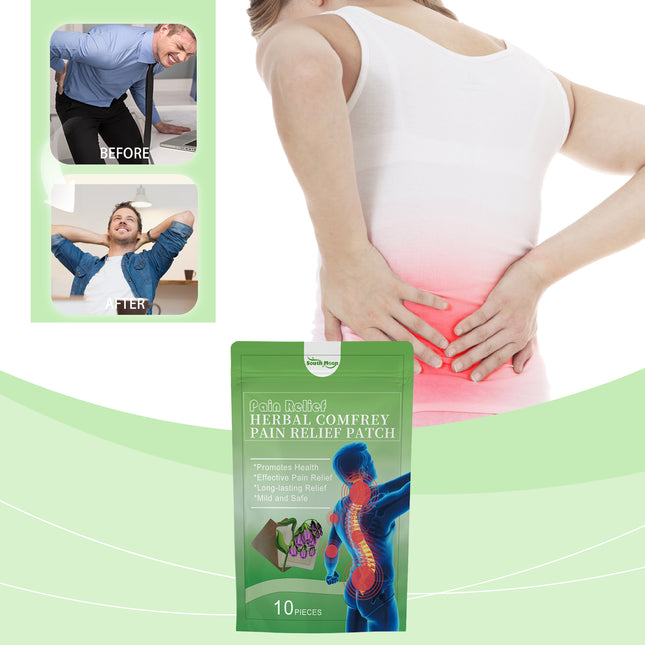 South Moon Herbal Comfrey Body Care Patch, Relieve Body Knee And Wrist Discomfort Massage Care Patch