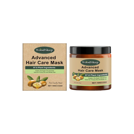 WoodSleep Moisturizing Treatment Hair Mask Nourishes And Improves Hair Frizz, Brightening Hair And Exuding Fragrance Hair Mask