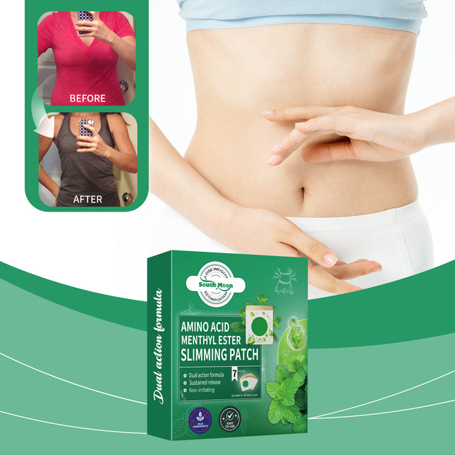 South Moon Herbal Body Navel Patch, Gentle Care Of Natural Light Body Beauty Lazy People Tight Navel Patch