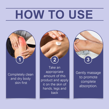 Ximonth Body Care Massage Cream Apply Elbow And Knee To Relieve Discomfort Care For Joints Massage Cream