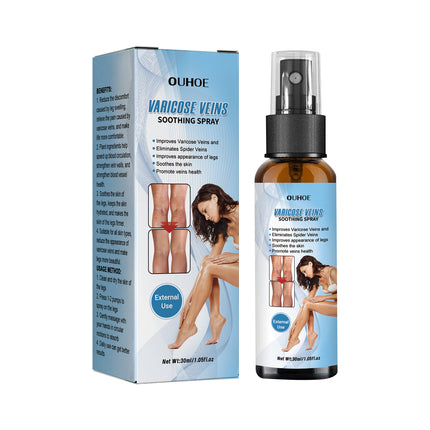 Vein Treatment Spray, Relieve Leg Soreness And Swelling Repair Earthworm Leg Vein Treatment Spray