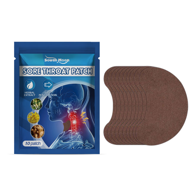 South Moon Throat Care Patch Gently Relieves Throat Discomfort Daily Use Of The Patch