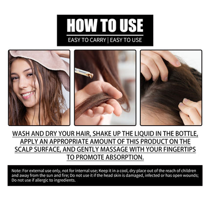 Collagen B7 Vitamin Hair Care Essential Oil Nourishes Hair Gently And Softens Hair