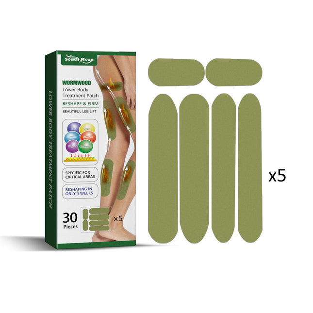 South Moon Wormwood Leg Patch Helps To Improve The Line Of The Legs Of Lazy People To Shape And Tighten The Skin Of The Legs