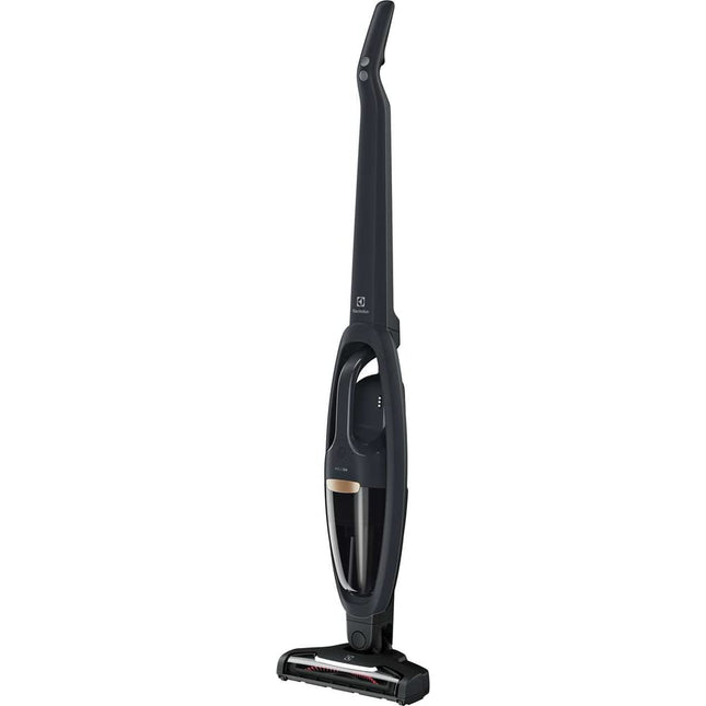 Electrolux Wellq7 Stick Cleaner Lightweight Cordless Vacuum With Led Nozzle Lights, Turbo Battery Power, Motorized Bristle Nozzle For Carpets And Hard Floors, In Granite Grey