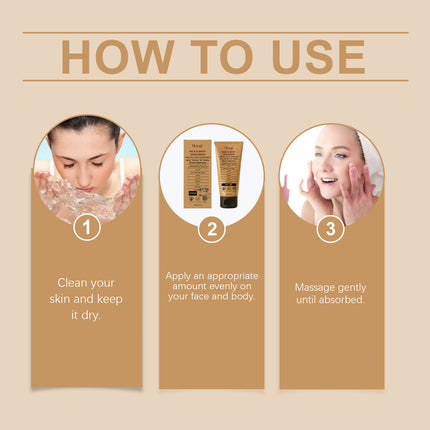 Hoygi Tallow Light Protective Cream, Uv Protection Body Skin Moisture Isolation Summer Outdoor Protective Cream