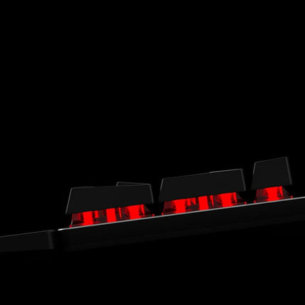 AOC Gaming Full RGB Mechanical Keyboard, 104-Key Outemu Blue Switches, Full NKRO, Detachable Wrist Rest, Light FX RGB, G-Menu Software (GK500)