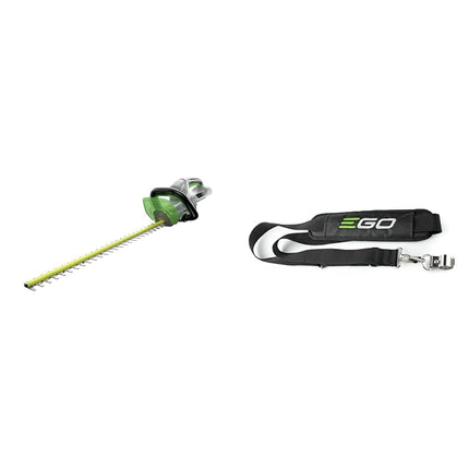 EGO Power+ HT2400 24-Inch 56-Volt Lithium-ion Cordless Hedge Trimmer - Battery and Charger Not Included & AP1500 Shoulder Strap for EGO 56V String Trimmer/Leaf Blower/Multi Head System