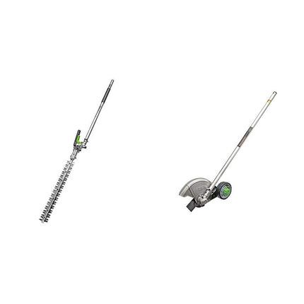 EGO Power+ HTA2000 20-inch Hedge Trimmer Attachment for EGO 56-Volt Lithium-ion Multi Head System & EA0800 8-Inch Edger Attachment for EGO 56-Volt Lithium-ion Power Head System
