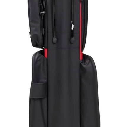 Mizuno BR-D2 Golf Carry Bag | 4 Way Top Cuff | 2 Full Length Dividers | Dual Shoulder Straps | Manual Open/Close Mini Stand Legs | Detachable Mod Pouch