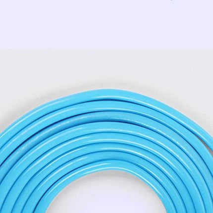XIANGFATS Skipping Rope Professional Counting Jump Rope, Fat Burning Fitness Equipment Boxing Training Skipping Weight Loss Exercise for Adult, Kids, Women, Adjustable Skipping Rope (Color : Blue)