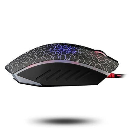 Bloody Optical Gaming Mouse with Light Strike (LK) Switch & Scroll - Fully Programmable and Advance Macros (A70)