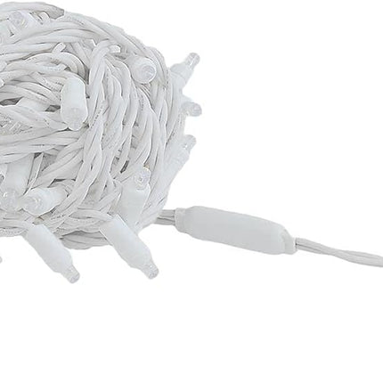 Novelty Lights 25FT 50 LED Decorative String Lights Outside Lights For Yard, Led Christmas Lights Outdoor String Lights For Outside (Pure White)