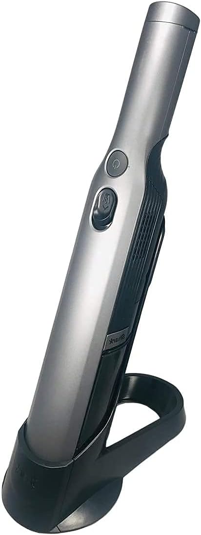 Shark Wv201 Wv200 Wandvac Handheld Vacuum Lightweight At 1.4 Pounds With Powerful Suction, Charging Dock, Single Touch Empty And Detachable Dust Cup Reed Wv200Blk Black